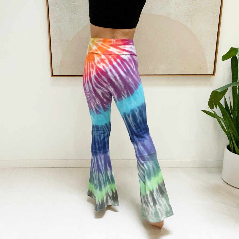 Tie Dye Flare Pants
